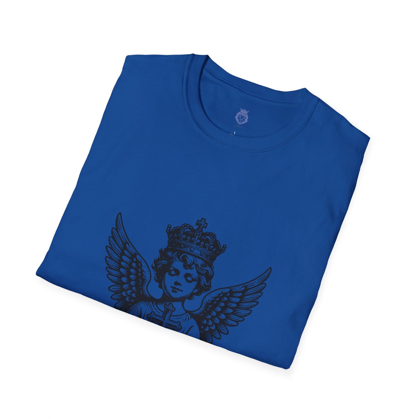 Angelic Faith T-Shirt for Spiritual Comfort, Casual Wear, Gift for Believers, Church Events, Religious Celebrations