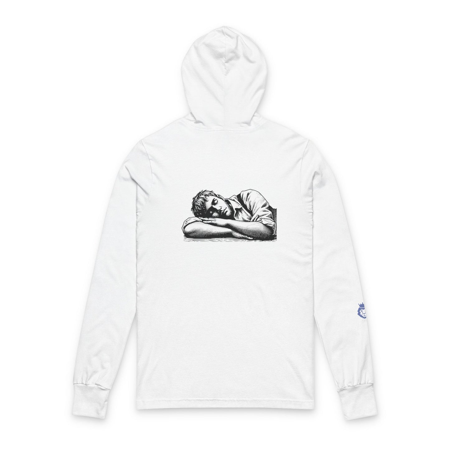 Restful Vibes Hoodie, Chill Outerwear, Casual Weekend Wear, Relaxation Gift, Motivational Apparel, Cozy Unisex Long Sleeve Tee