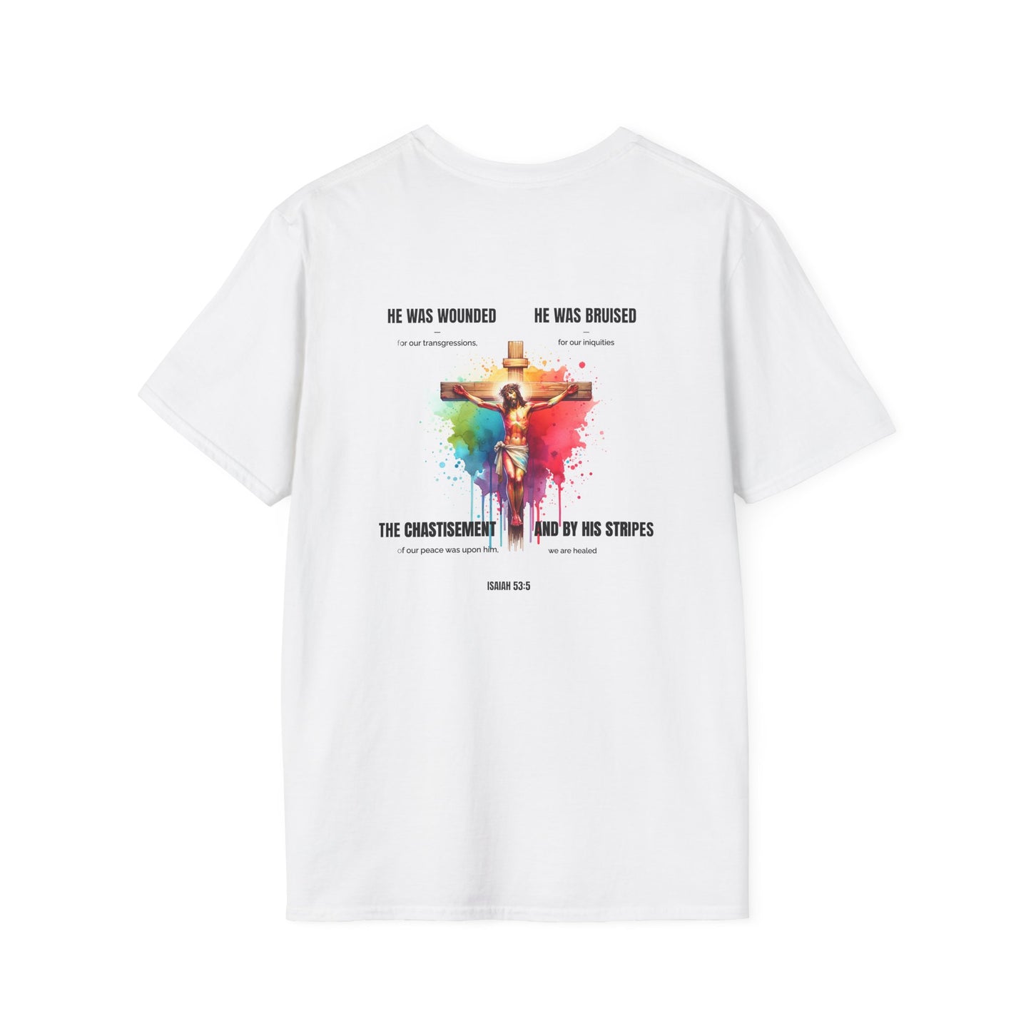 Religious Inspirational T-Shirt, Faith Tee, Christian Apparel, Bible Quote Shirt, Easter Gifts, Spiritual Wear