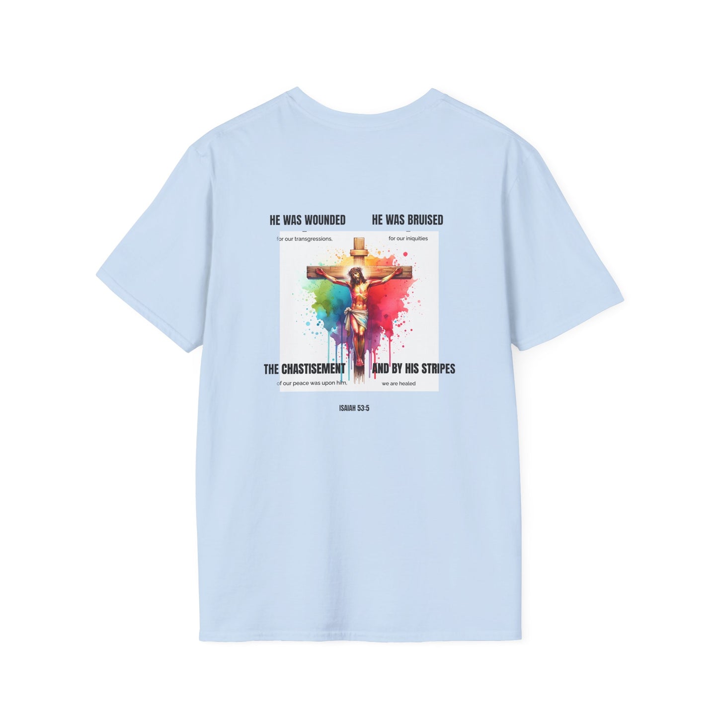 Religious Inspirational T-Shirt, Faith Tee, Christian Apparel, Bible Quote Shirt, Easter Gifts, Spiritual Wear