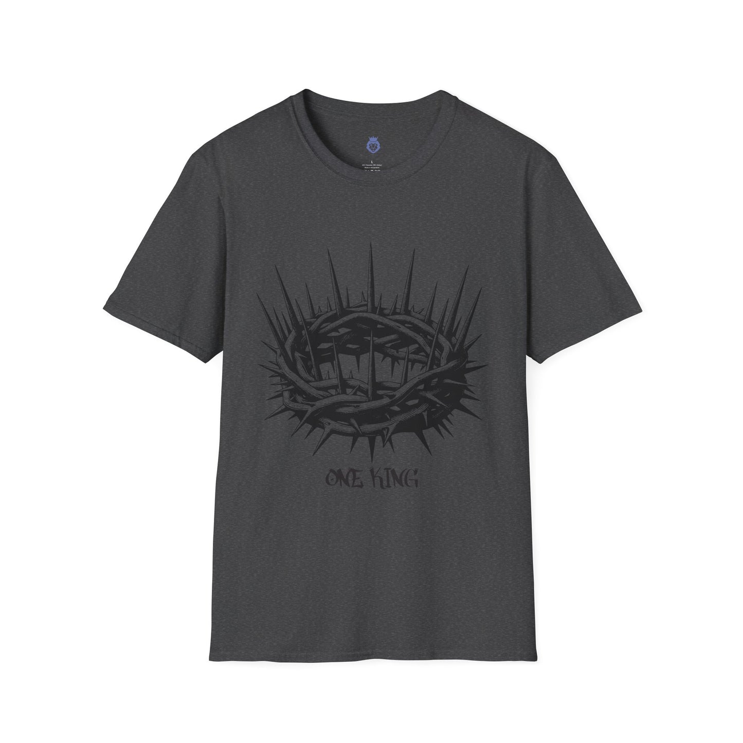 Christian Faith T-Shirt, One King T-Shirt, Religious Apparel, Inspirational Gift, Casual Unisex Tee