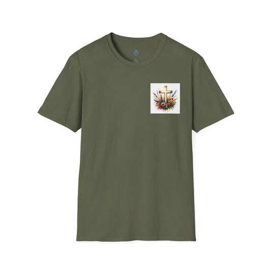 Religious Inspirational T-Shirt, Faith Tee, Christian Apparel, Bible Quote Shirt, Easter Gifts, Spiritual Wear