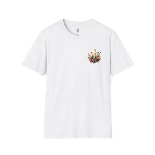 Religious Inspirational T-Shirt, Faith Tee, Christian Apparel, Bible Quote Shirt, Easter Gifts, Spiritual Wear