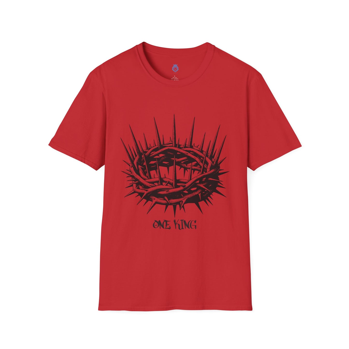 Christian Faith T-Shirt, One King T-Shirt, Religious Apparel, Inspirational Gift, Casual Unisex Tee