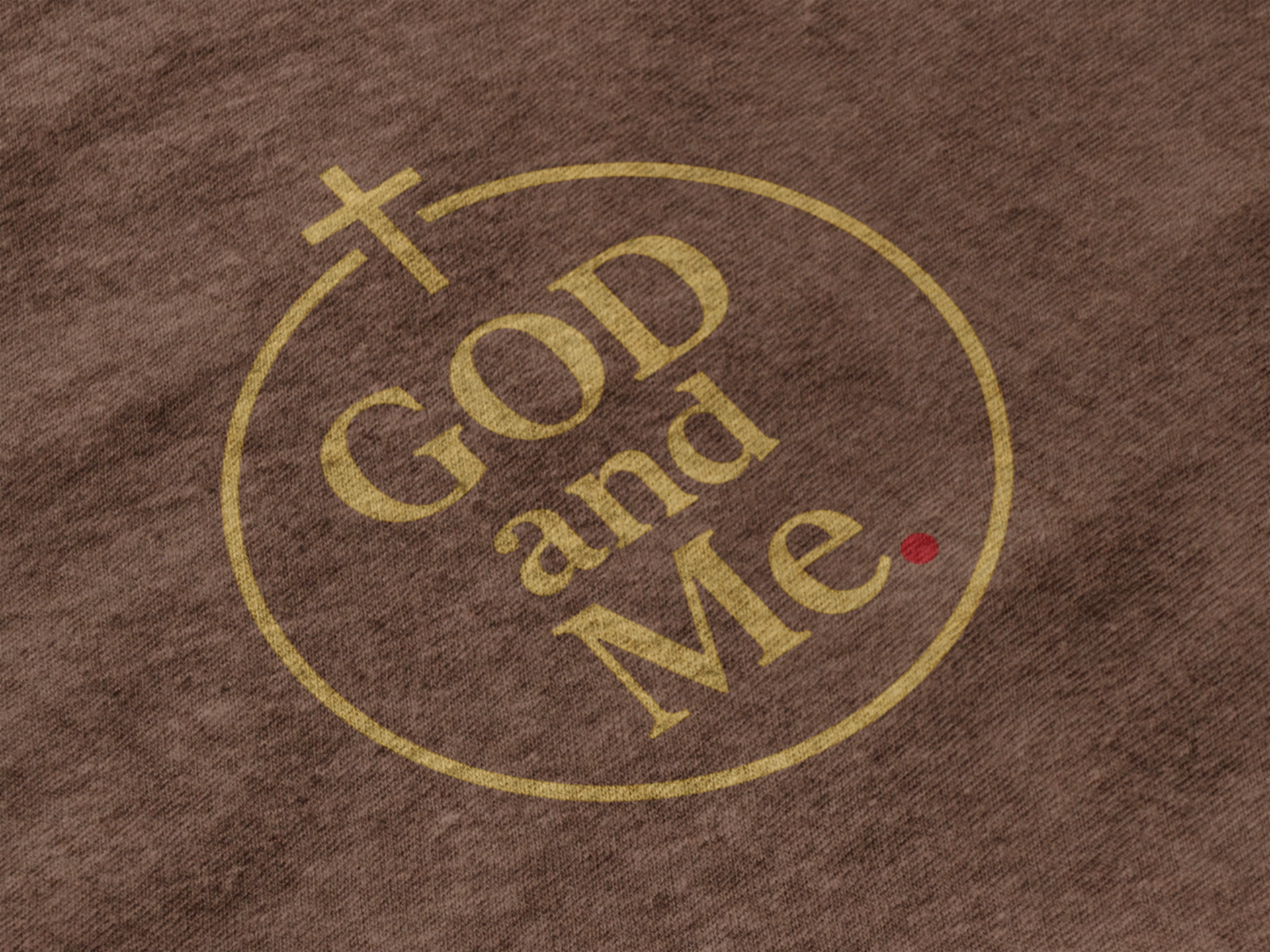 God and Me Unisex (Minimal)