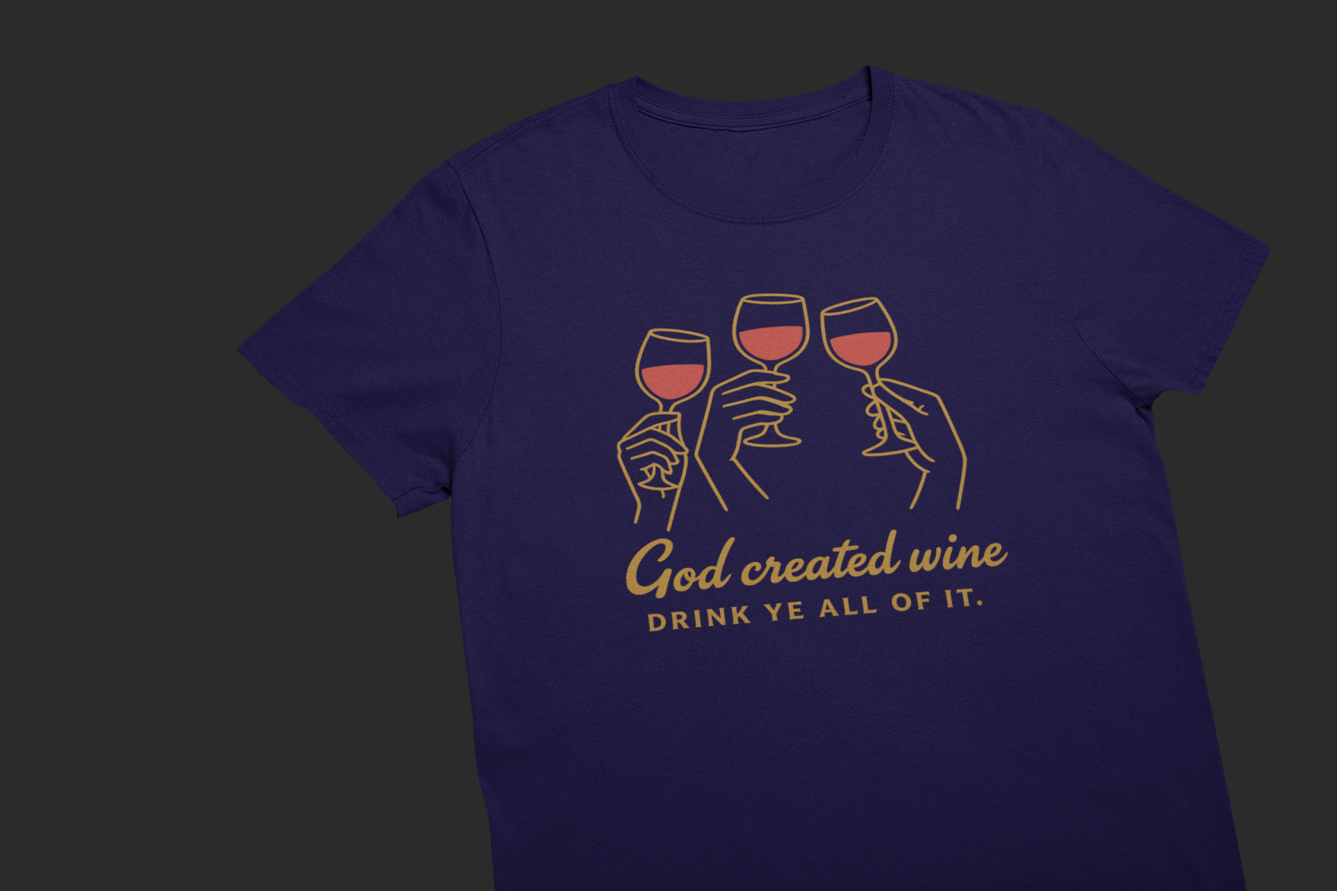 God Created Wine