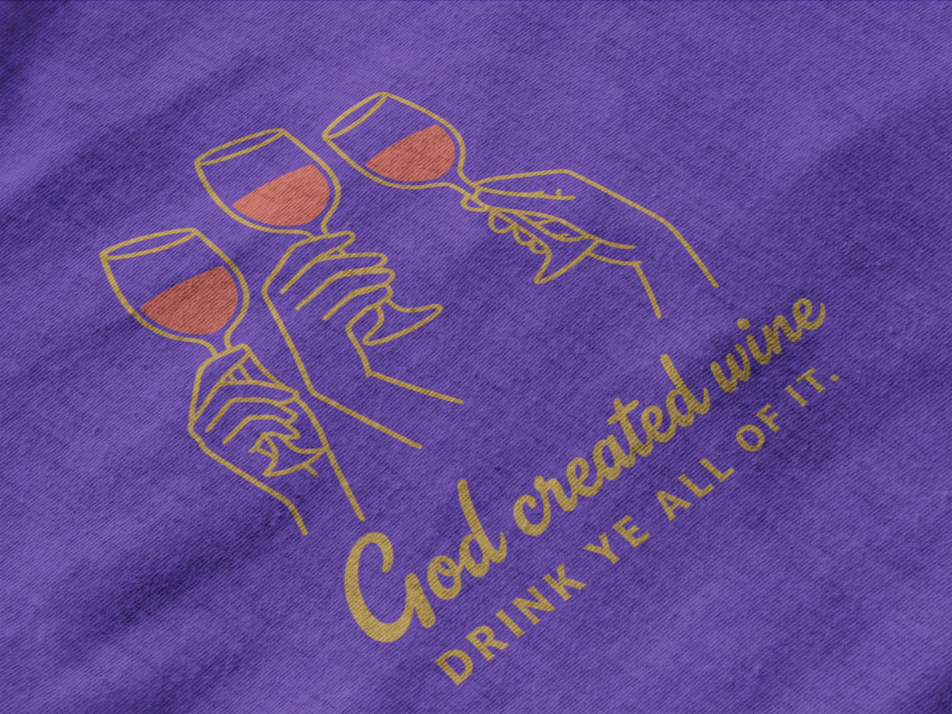 God Created Wine