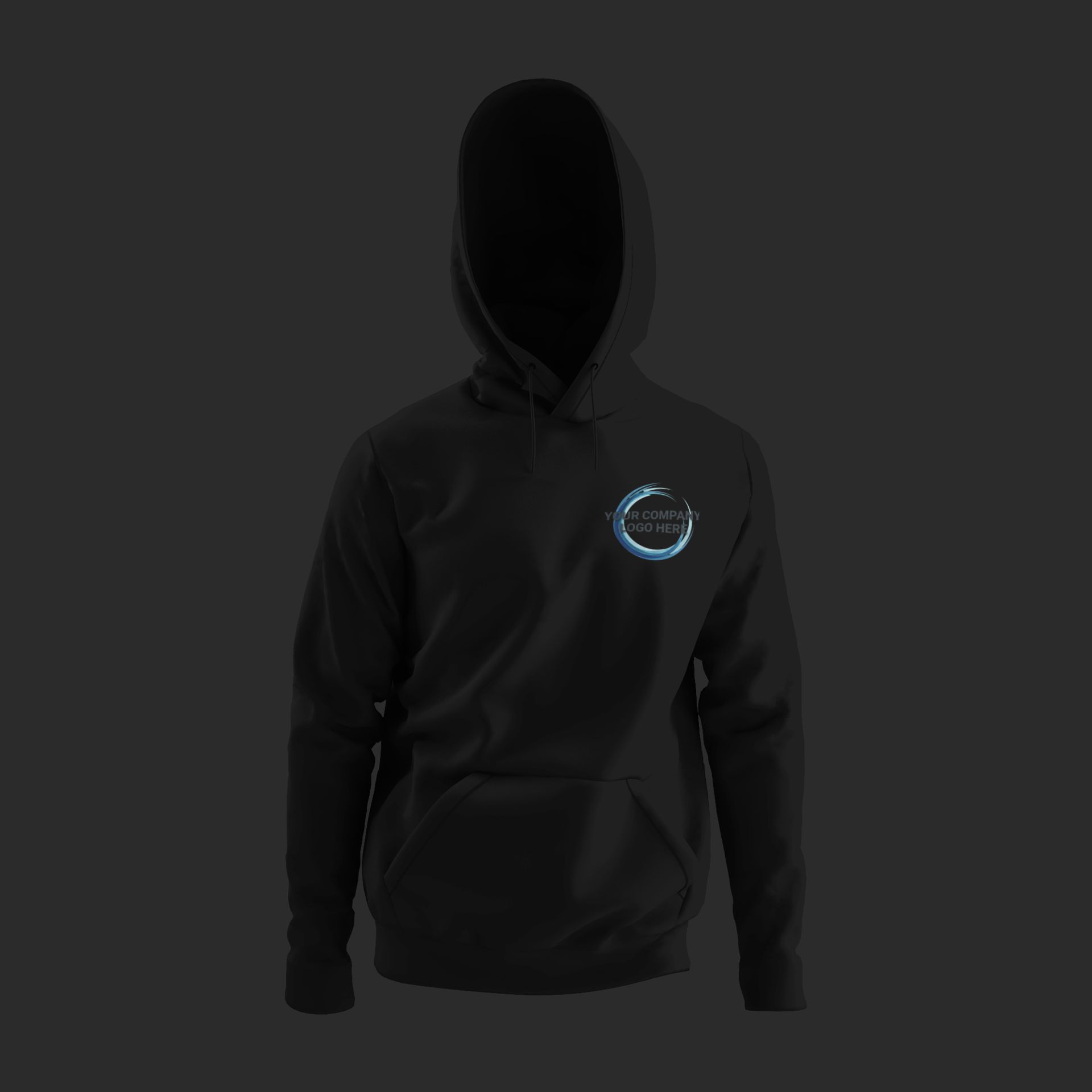 Company Logo Hoodie (Front chest)