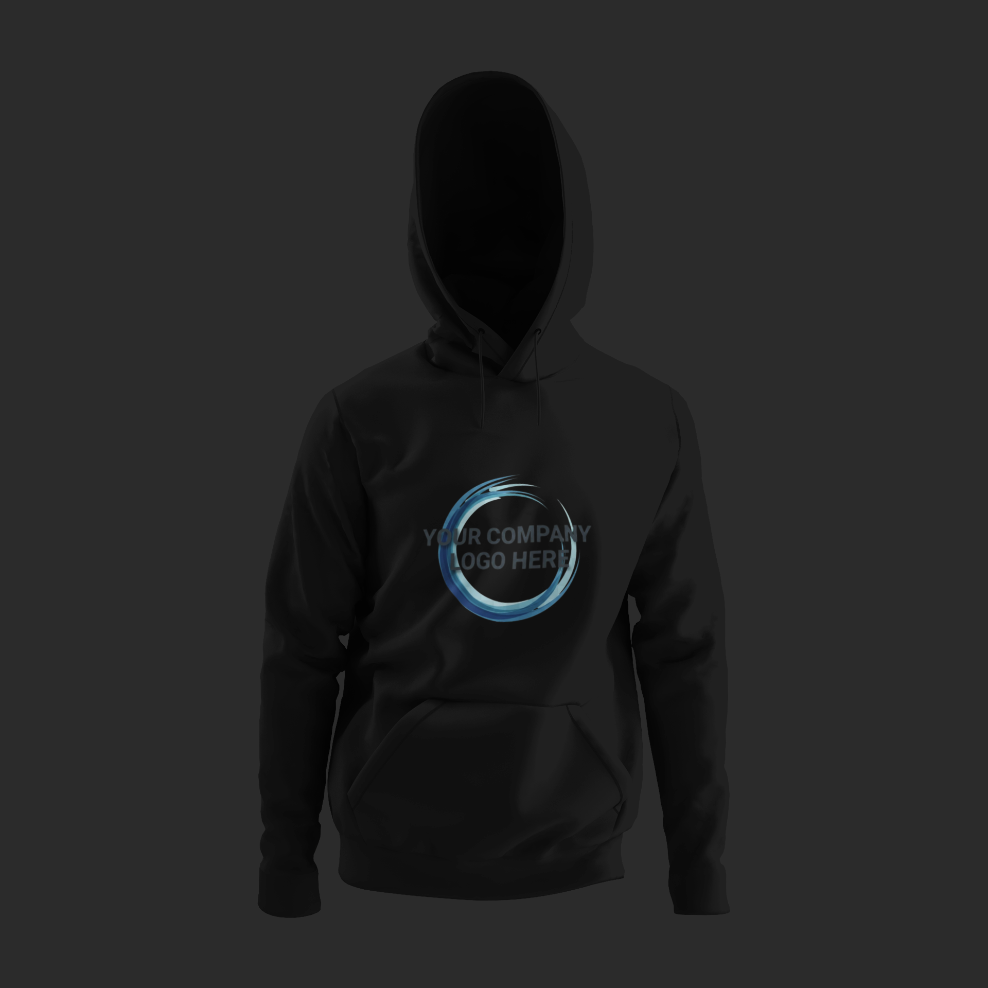 Company Logo Hoodie (Front Center)